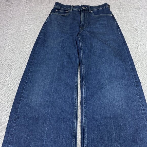 Everlane Jeans The Way High Sailor Jeans Blue Pockets Women’s Size 26 - Picture 6 of 13